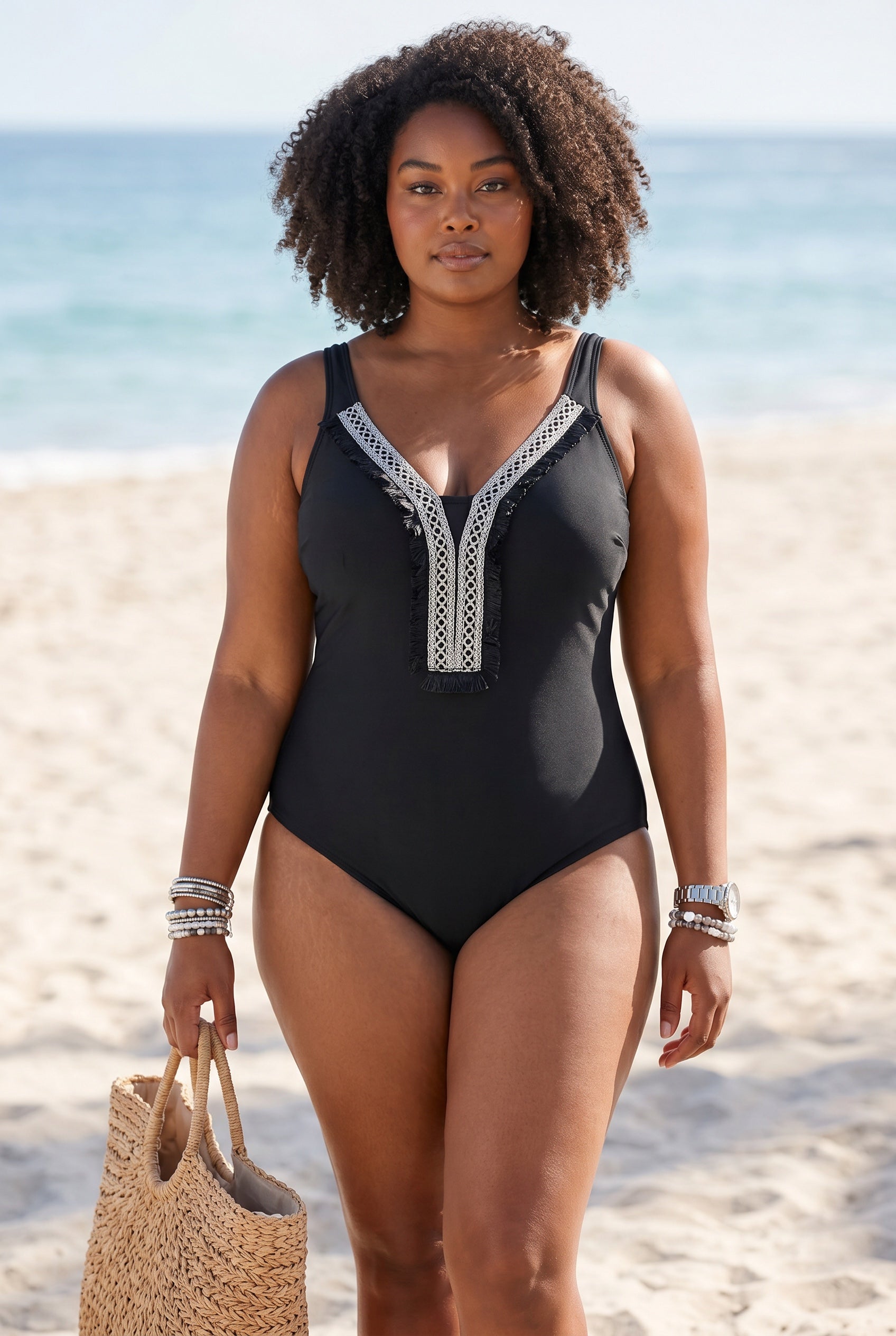 Maillot Une-Pièce CORALYA™ Triangle — vue principale | maillot triangle | JOLIE