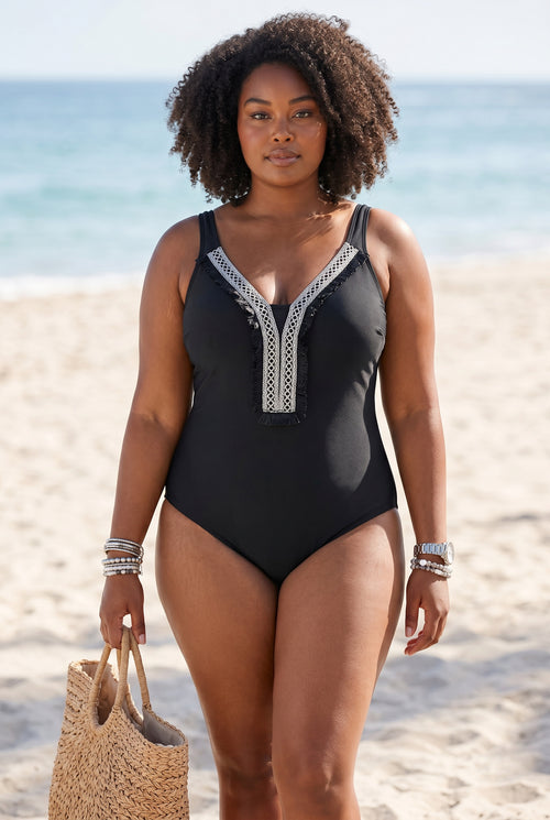 Maillot Une-Pièce CORALYA™ Triangle — vue principale | maillot triangle | JOLIE
