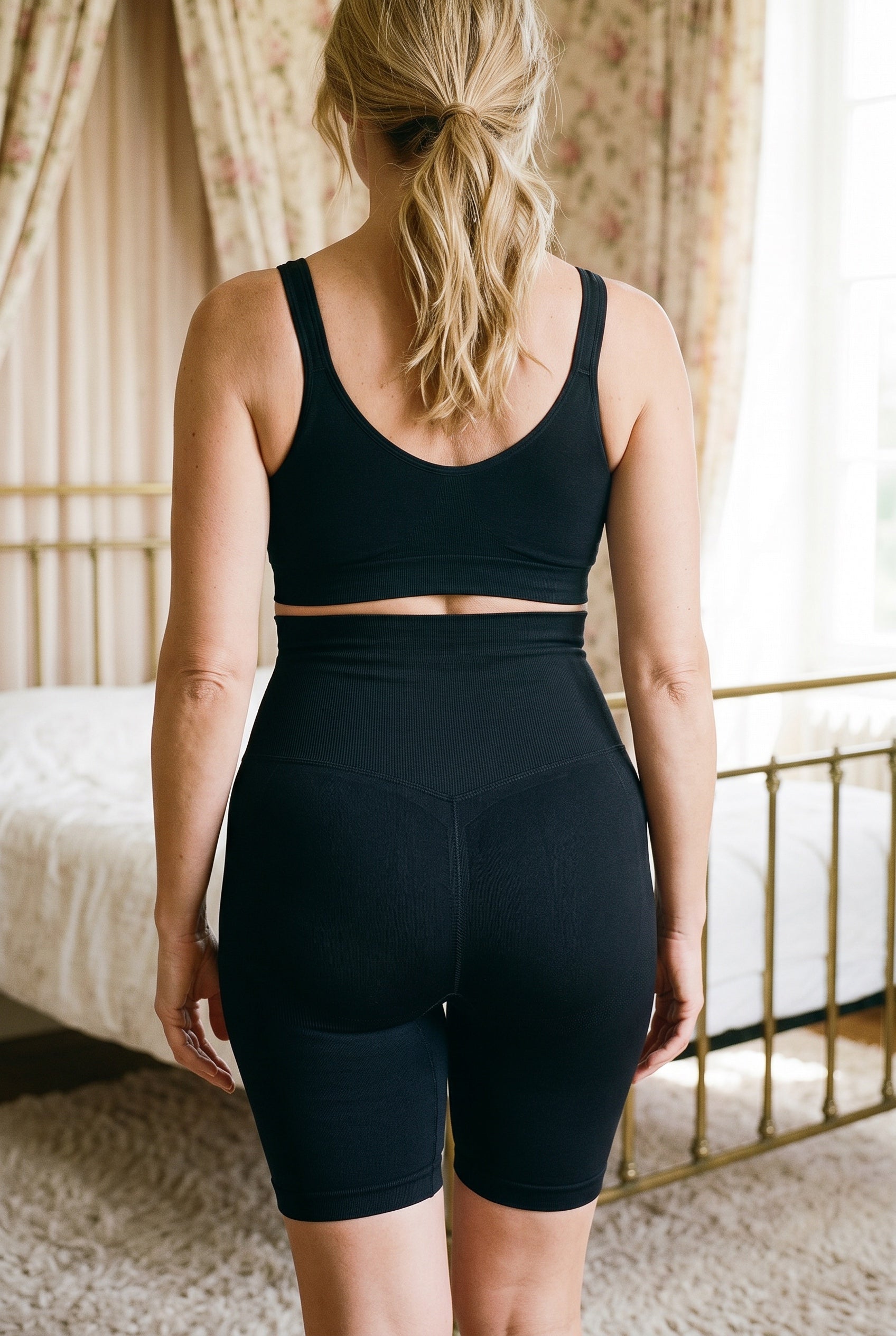 Short Gainant SCULPTA™ Taille Haute — vue détail | taille haute | JOLIE