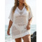 Paréo Blouse RIVIERA™ Élégance Balnéaire — vue face | grande taille été | JOLIE