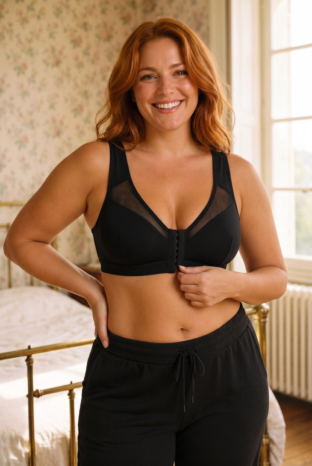 Soutien-gorge AURORA™ Push-up Fermeture Frontale — vue détail | fermeture frontale | JOLIE