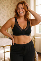 Soutien-gorge AURORA™ Push-up Fermeture Frontale — vue porté | lingerie confort | JOLIE