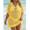Paréo Blouse RIVIERA™ Élégance Balnéaire — vue packshot | tenue bord mer | JOLIE
