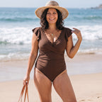 Maillot Une-Pièce OCEANA™ Dos Nu Sport — vue zoom | JOLIE | JOLIE