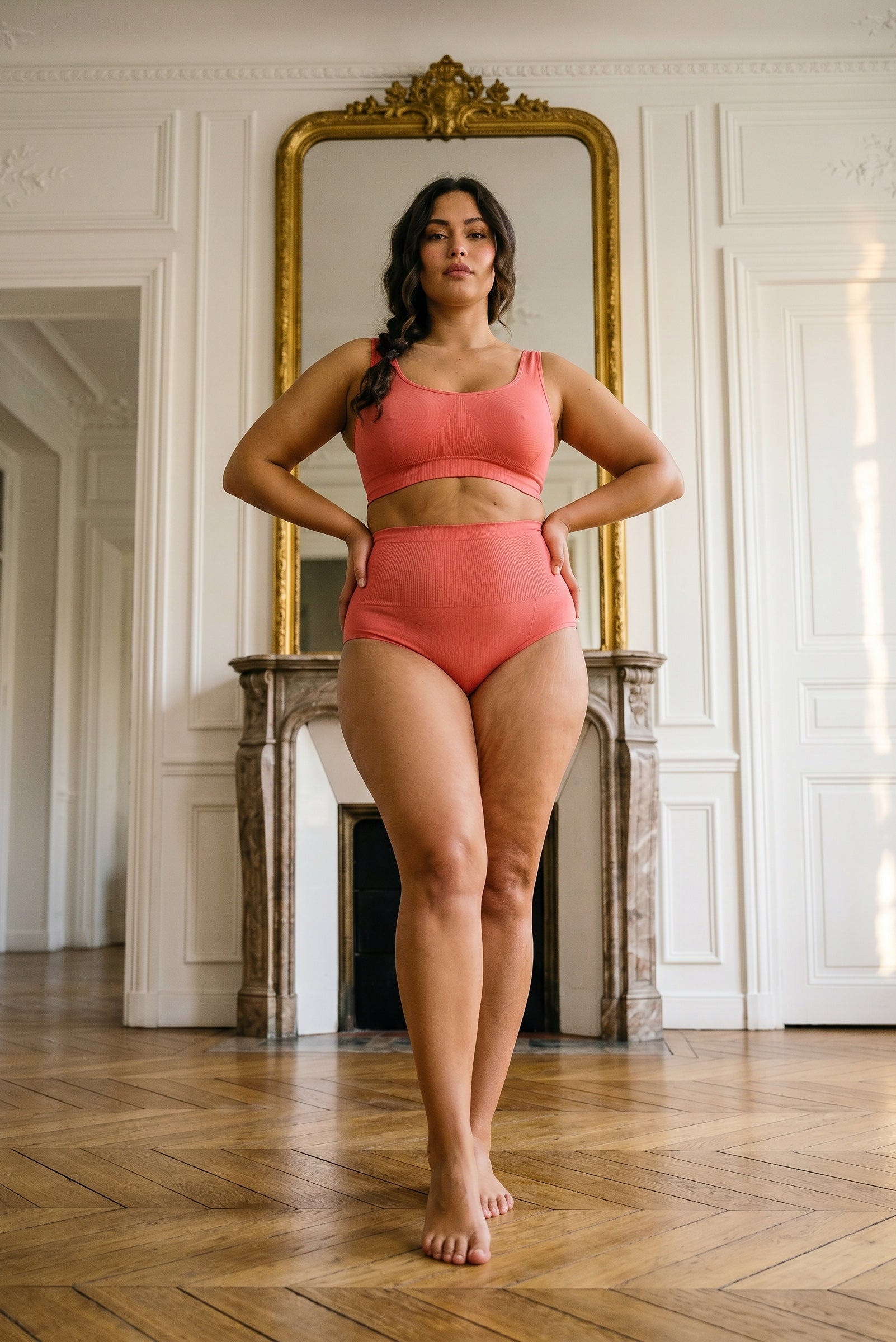 Bralette MIRABEL™ Push-up Grandes Tailles — vue face | push-up doux | JOLIE