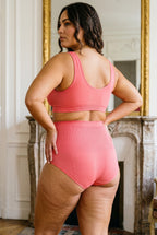 Bralette MIRABEL™ Push-up Grandes Tailles — vue dos | lingerie grande taille | JOLIE
